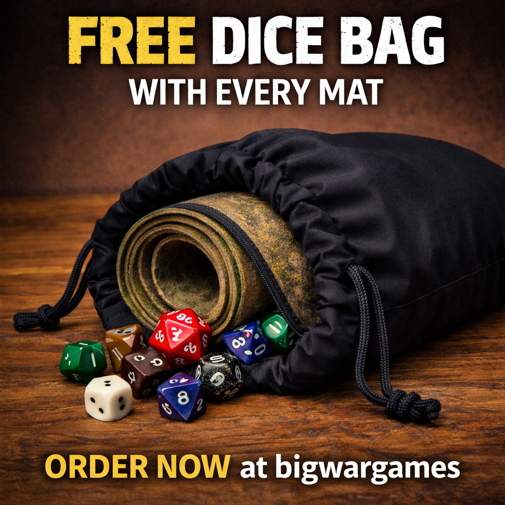 Free dice bag