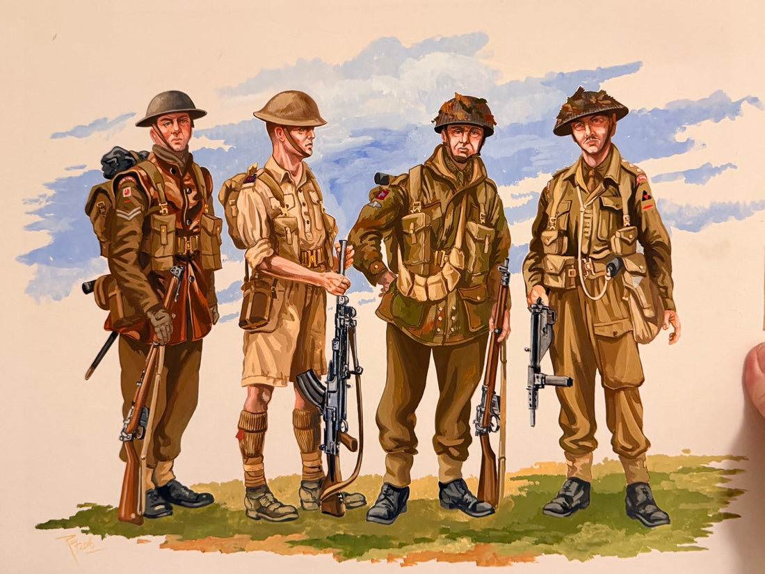 A Hidden Gem: Discovering an Original WWII Military Illustration by Ray Kirkpatrick