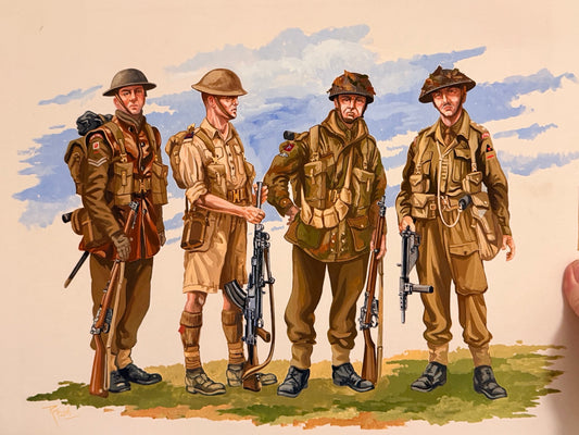 A Hidden Gem: Discovering an Original WWII Military Illustration by Ray Kirkpatrick