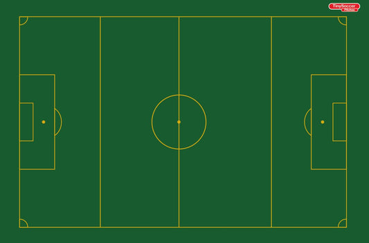Subbuteo pitch rubber
