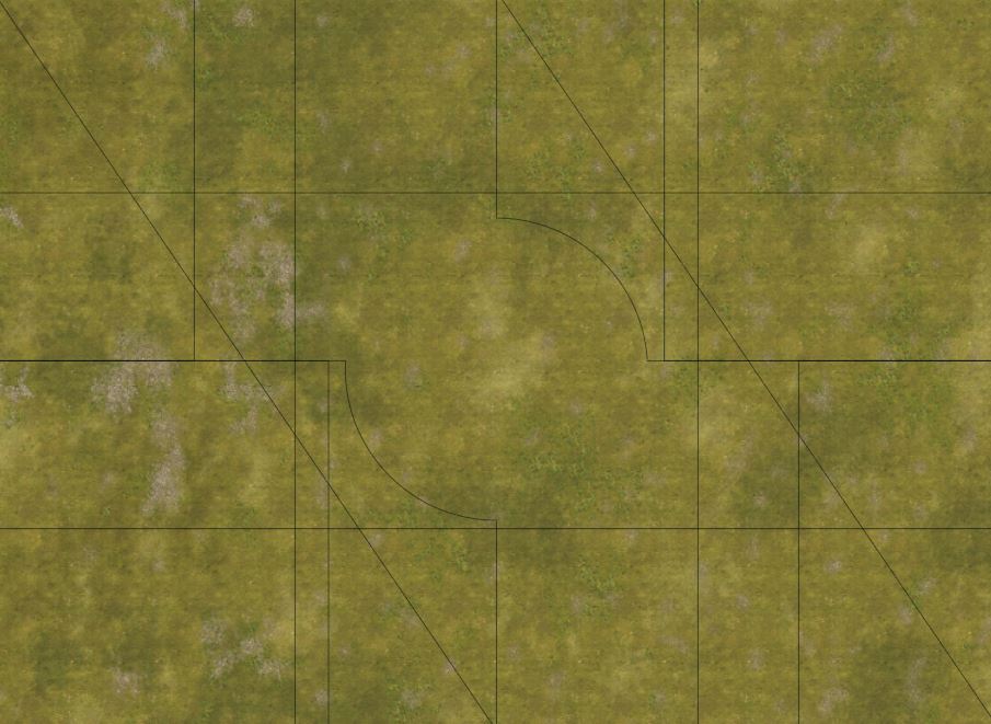 Warhammer mats 60x44 inches cloth hemmed